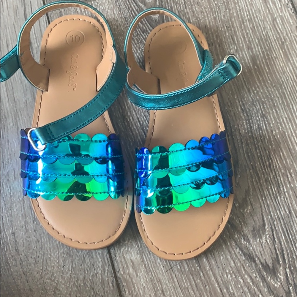 Barely worn mermaid sandals